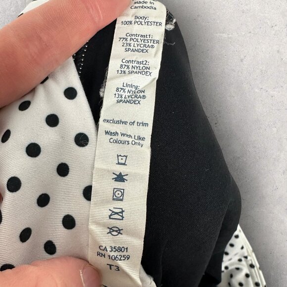 Lululemon Run Pace Setter Skirt Size 6 Pickleball Tennis Skort Dot Printed Run - Picture 8 of 16